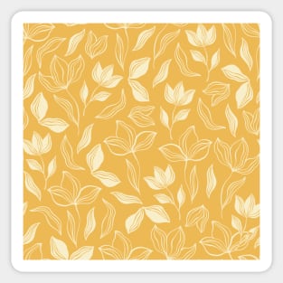 flowery patterns Sticker